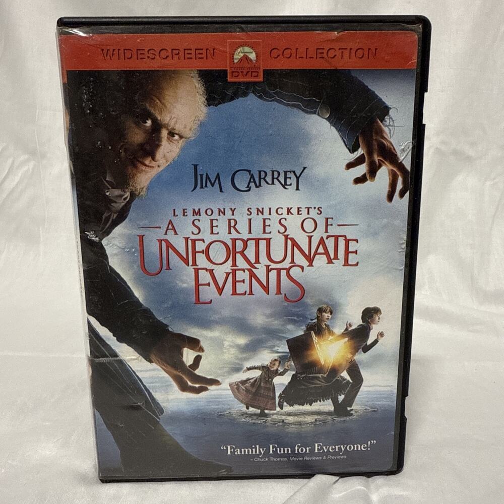 Lemony Snicket's a Series of Unfortunate events (DVD, 2004)‎